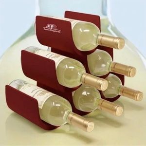 Alessi Noe Santa margarita wine rack dark red modular NIB